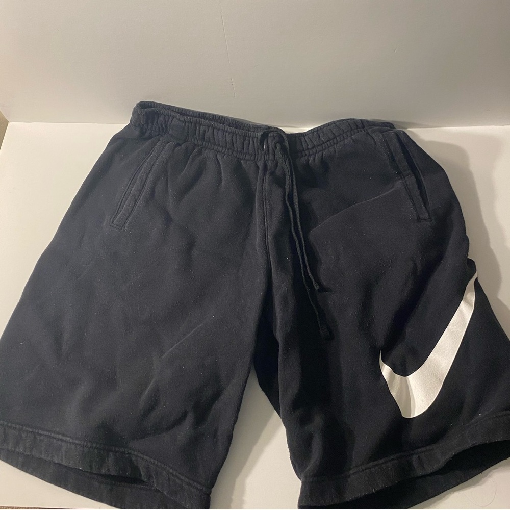 Nike Men's Black Cotton Shorts